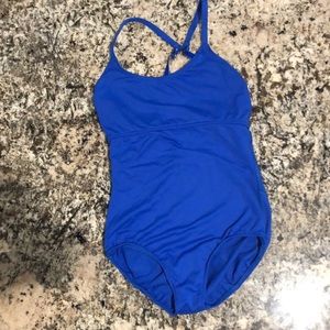 Royal blue dance Leo size small